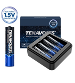 Батарейка-акумулятор TENAVOLTS 1850mAh 1,5V (уп.4шт.)