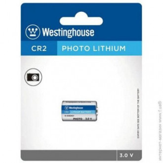 Батарейка літієва Westinghouse Lithium CR2 1шт/уп blister.