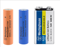 Акумулятор WESTINGHOUSE INR18650F 3350mAh 3,7V (уп.1шт.)