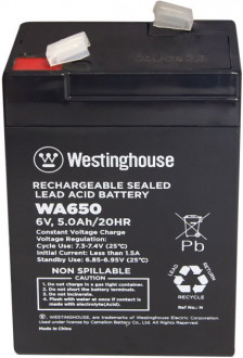 Акумулятор WESTINGHOUSE 5mAh 6V (уп.1шт.)