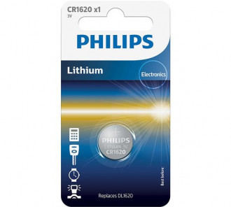 Батарейка PHILIPS CR1620 (уп.1шт.)