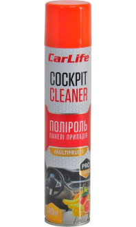 Очищувач-поліроль пластика CARLIFE Cockpit Cleaner