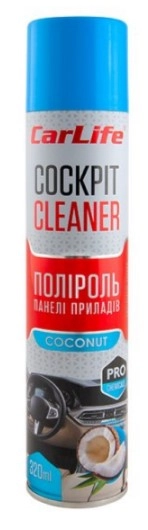 Очищувач-поліроль пластика CARLIFE Cockpit Cleaner