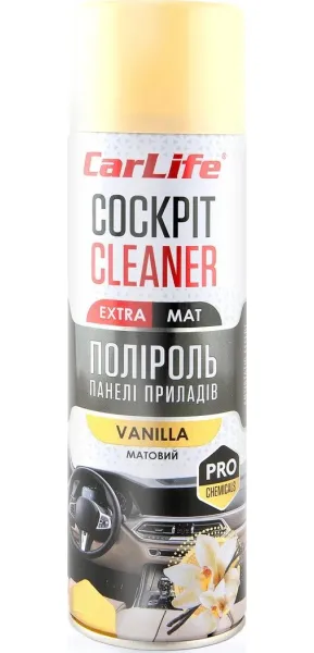 Очищувач-поліроль пластика CARLIFE Cockpit Cleaner