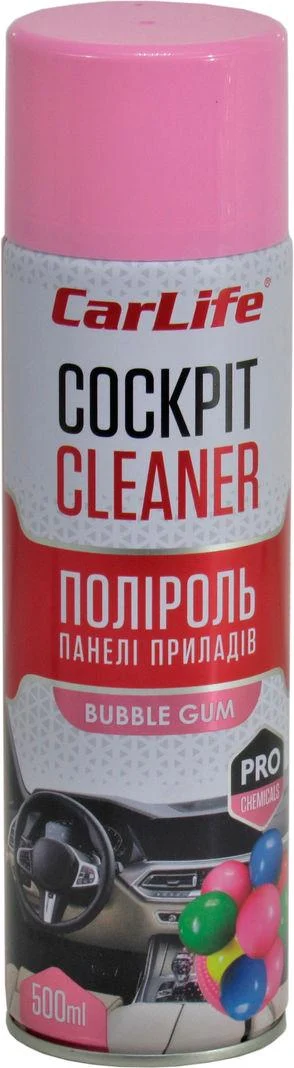 Очищувач-поліроль пластика CARLIFE Cockpit Cleaner