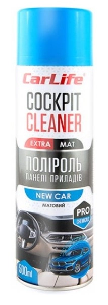 Очищувач-поліроль пластика CARLIFE Cockpit Cleaner