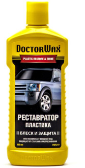 Очищувач-поліроль пластика DOCTOR WAX PLASTIC RESTORE & SHINE