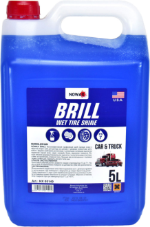 Очищувач шин NOWAX BRILL WET TIRE SHINE