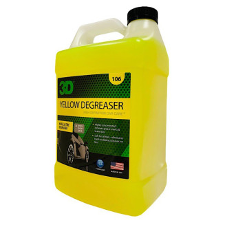 Очищувач шин;Очищувач колісних дисків 3D CAR CARE Yellow Degreaser