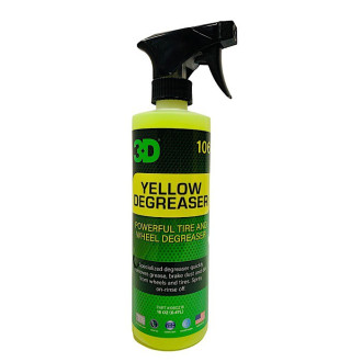 Очищувач шин;Очищувач колісних дисків 3D CAR CARE Yellow Degreaser