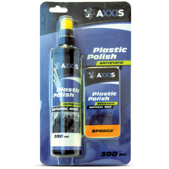 Очищувач-поліроль пластика AXXIS Plastic Polish ANTISTATIC