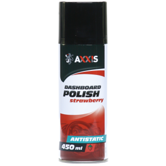 Очищувач-поліроль пластика AXXIS DASHBOARD POLISH strawberry ANTISTATIC