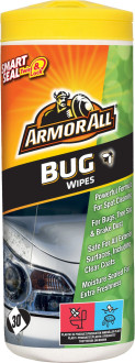 Серветки для автомобіля ArmorAll Bug Wipes