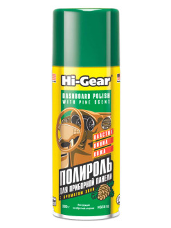 Очищувач-поліроль пластика HI-GEAR DASHBOARD POLISH WITH PINE SCENT