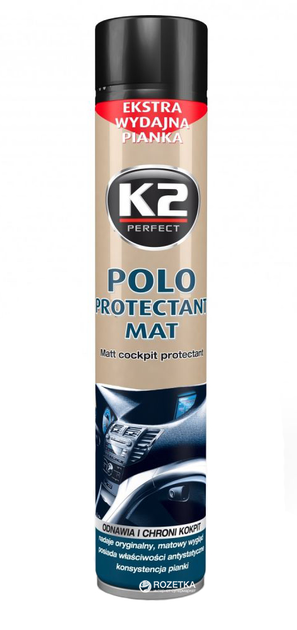 Очищувач-поліроль пластика K2 POLO PROTECTANT