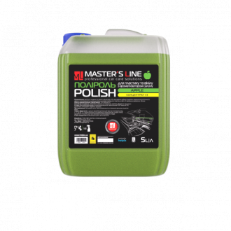 Очищувач-поліроль пластика Master's line 