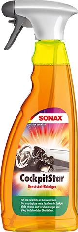 Очищувач-поліроль пластика SONAX Cockpitstar 