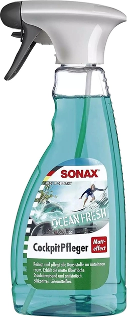 Очищувач-поліроль пластика SONAX Cockpit Pfleger Ocean Fresh