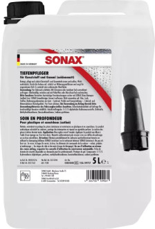 Очищувач-поліроль пластика SONAX Deep Care Silk Mat