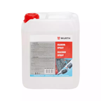 Очищувач-поліроль пластика WURTH Silicone Spray