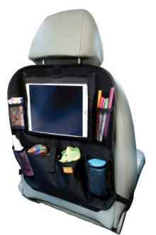 Органайзер DreamBaby на сидіння з тримачем для планшета, чорний