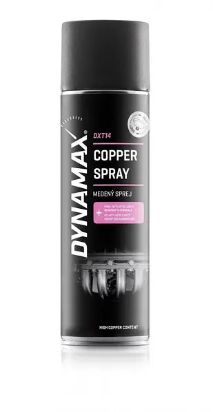 Мастило DYNAMAX Мідне мастило DYNAMAX DXT14 COPPER SPRAY 500 мл 634911