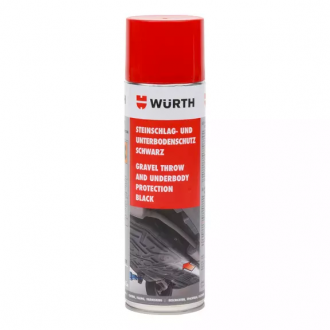 Мастило WURTH GRAVEL THROW AND UNDERBODY PROTECTION BLACK