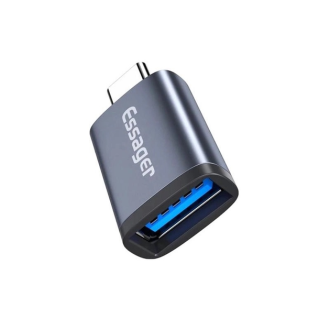 Адаптер Essager Soray OTG (USB Female to Type-C Male) USB3.0 Adaptor  grey (EZJAC-SRA0G) Essager EZJAC-SRA0G