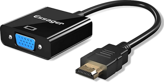 Адаптер ESSAGER Phantom HD Convertor (HDMI to VGA) Black