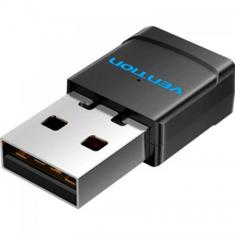 Адаптер  Vention USB Wi-Fi Dual Band Adapter 2.4G/5G Black (KDSB0) Vention KDSB0