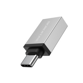 Адаптер BOROFONE BV3 adapter USB-A to USB-C aka Type-C converter, OTG support, USB 3.0