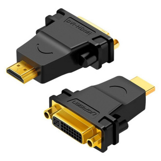 Адаптер UGREEN HDMI Male to DVI (24+5) Female Adapter (Black)(UGR-20123)