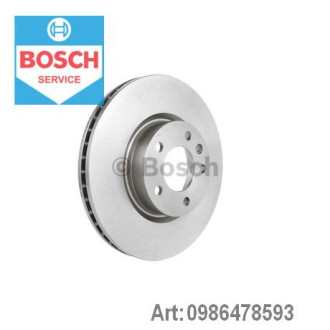 Диск гальмівний BOSCH 0986478593