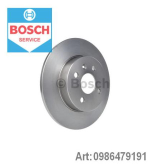 Диск гальмівний BOSCH 0986479191