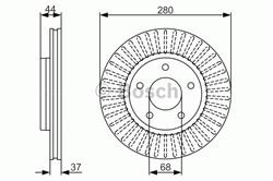 Диск гальмівний Bosch 0986479A28