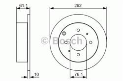 Диск гальмівний Bosch 0986479S68