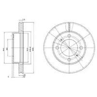 Диск гальмівний Delphi BG2891