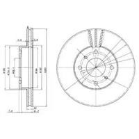 Диск гальмівний Delphi BG3596