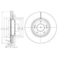 Диск гальмівний Delphi BG4011