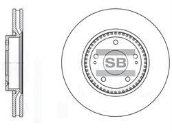 Диск гальмівний Sangsin SD1005