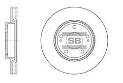 Диск гальмівний Sangsin SD1051