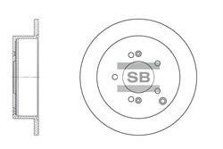 Диск гальмівний Sangsin SD1052