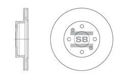 Диск гальмівний Sangsin SD2010