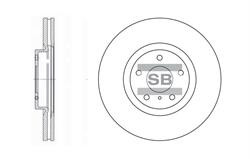 Диск гальмівний Sangsin SD4204