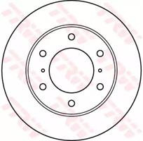 Диски гальмівні TRW DF4870