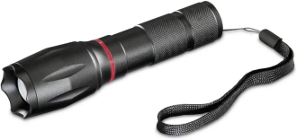 Ліхтар ручний на батарейках Hama SOLID PRO, AAAx3, 200лм, 5Вт, LED, чорний HAMA 00185808