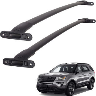 Перемички на рейлінги 2шт. для Ford Explorer 2016-2020, Чорні Xukey YHB012