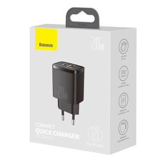 Зарядний пристрій від мережі 220В на USB + Type C