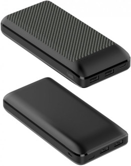 Портативний зарядний пристрій 20000mAh black