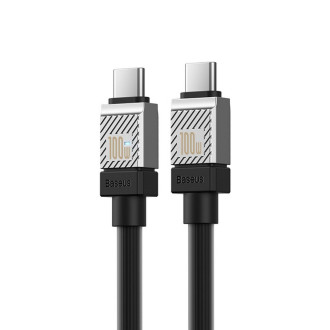 Кабель Baseus CoolPlay Series Fast Charging Cable Type-C to Type-C 100W 1m Black